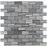 Bardiglio Vein Cut Marble Mosaic - 1" x 2" Brick Polished