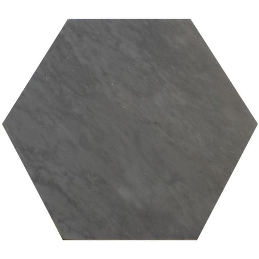 Bardiglio Imperial Hexagon Marble Tile - Honed