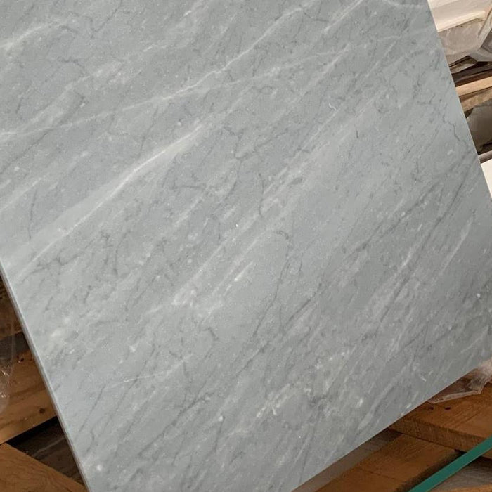 Bardiglio Imperiale Marble Honed Tile - 18" x 18"