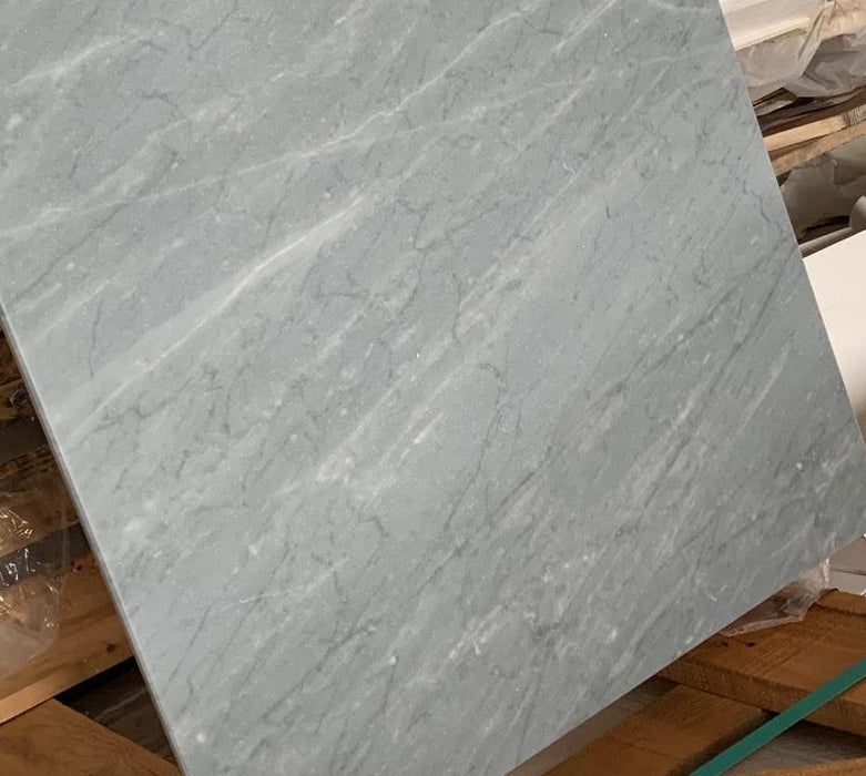 Bardiglio Imperiale Marble Honed Tile - 18" x 18"