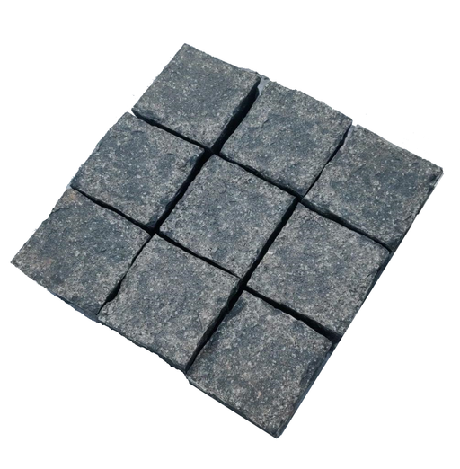 Basalt Flamed Driveway Paver - 3.5" x 3.5" x +/- 3 1/2"
