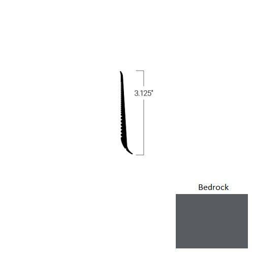 Johnsonite Bedrock TDCR-TA6-3 1/8X75