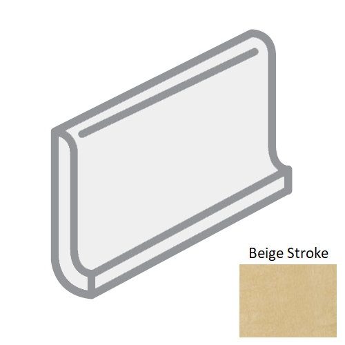 Brush Stroke Porcelain Beige Stroke IRG612C068