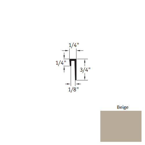 Johnsonite Beige SCC-49-B