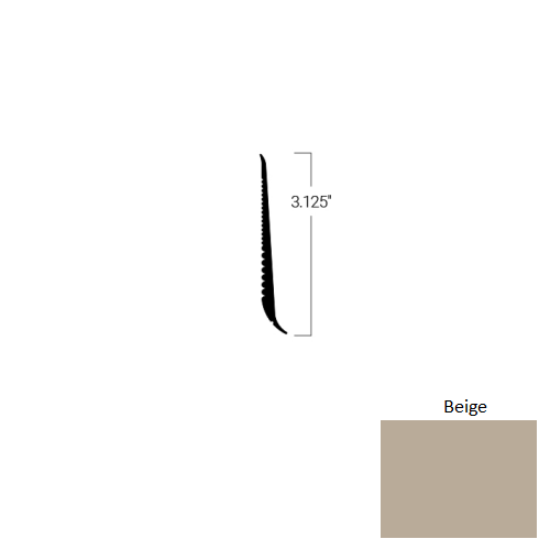 Johnsonite Beige TDCR-49-3 1/8X75