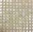 Beige Glossy Glass Mosaic - 1" x 1"