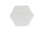 Bianco Dolomite Honed Marble Mosaic - 10" Hexagon