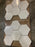 Bianco Dolomite Marble Mosaic - 4" Hexagon Honed