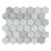 Carrara Venatino Marble Mosaic - 2" Hexagon Polished