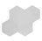 Bianco Bello Hexagon Marble Tile - Polished