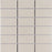 Full Sheet Sample - Gallery Biscuit Stacked Porcelain Mosaic - 2" x 4" Matte