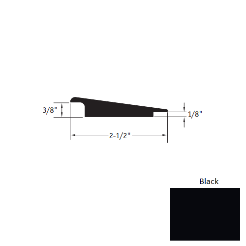 Johnsonite Black CTA-40-K