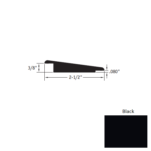 Johnsonite Black CTA-40-Z