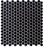 CC Mosaics Black UFCC111-12MT