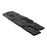 Black Natural Cleft Face, Flat Back Slate Ledgestone - 6" x 24"
