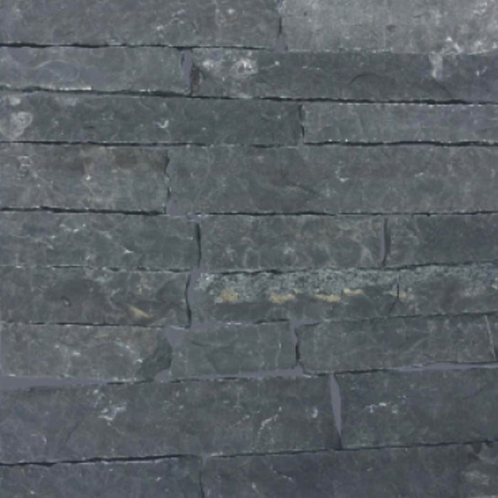 Black Pearl Ledge Natural Cleft Sandstone Thin Veneer Flat - Random Sizes x +/- 1"