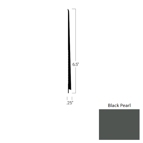 Johnsonite Black Pearl TDC-82-6 1/2X75