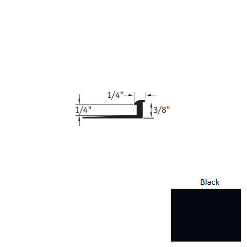 Johnsonite Black SLT-40-F