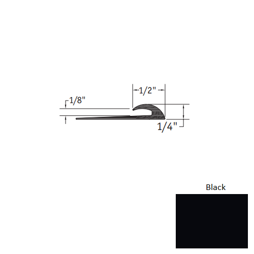 Johnsonite Black SLT-40-J