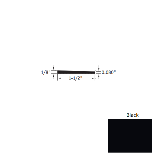 Johnsonite Black SSR-40-D