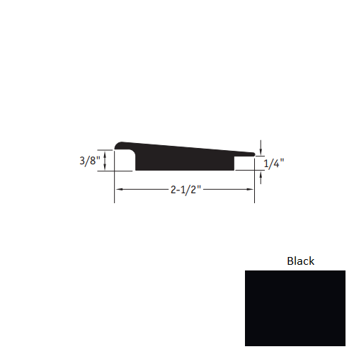 Johnsonite Black CTA-40-L