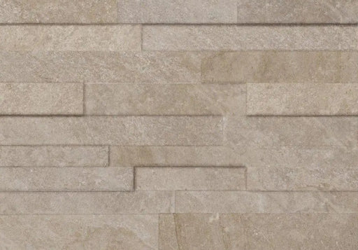 Blended Natural 3D Matte Porcelain Mosaic - Muretto