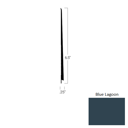 Johnsonite Blue Lagoon TDC-92-6 1/2X75