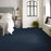 Shaw Floor Studio Home News II 12' Blue Macaw Textured 00401