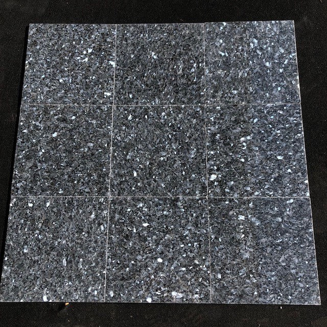 Blue Pearl Granite Tile - 12" x 12" x 5/16"
