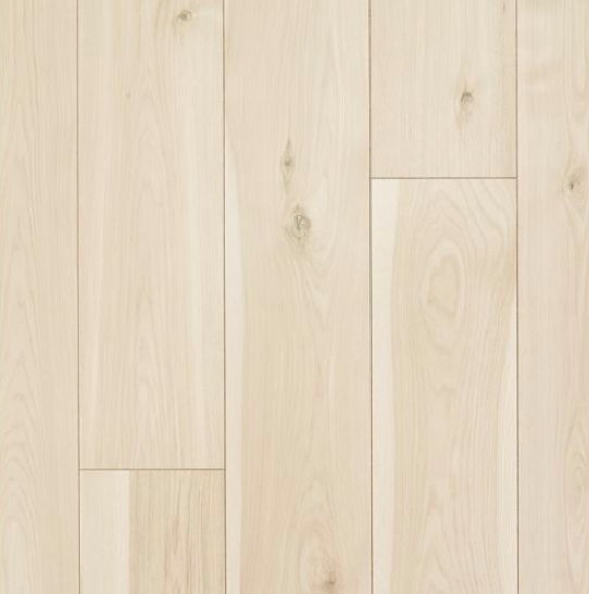 Mohawk Fulford 01 Bone Hickory Textured Laminate Wood Plank — Stone