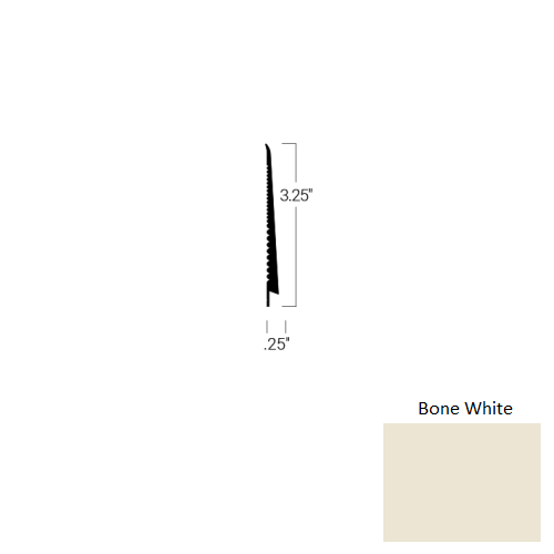 Johnsonite Bone White S102676-79-WB0004-TDC3