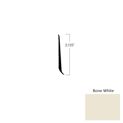 Johnsonite Bone White S102676-79-WB0004-TDCR3