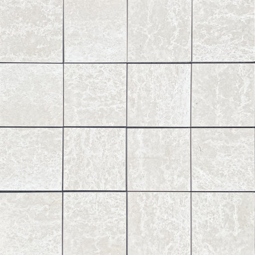 Botticino Fioritto Honed Marble Tile - 12" x 12" x 3/8"
