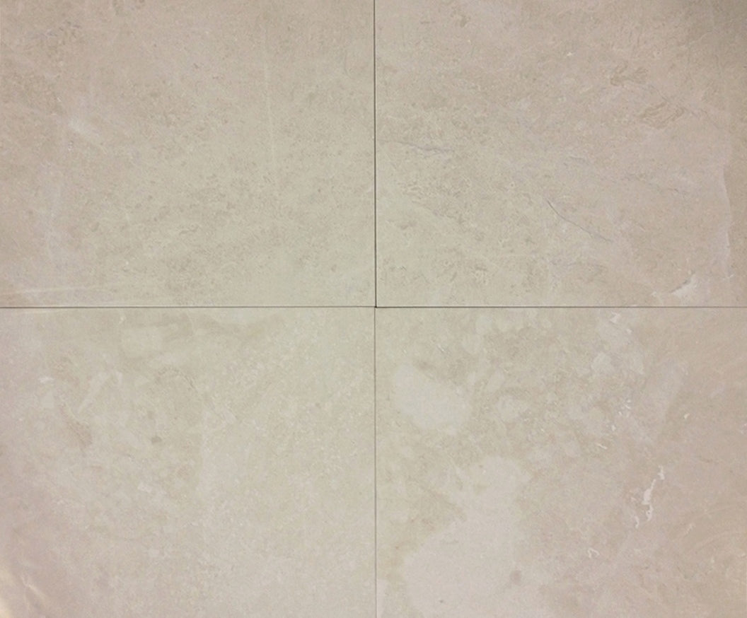Full Tile Sample - White Pearl Marble Tile - 24" x 24" x 3/8" Polished
