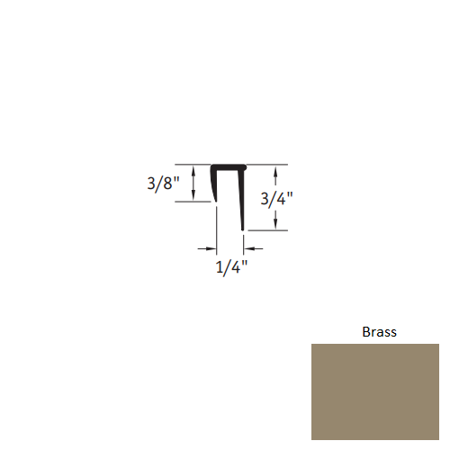 Johnsonite Brass CCC-176-C