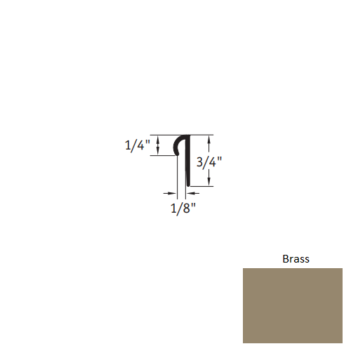 Johnsonite Brass SCC-176-A