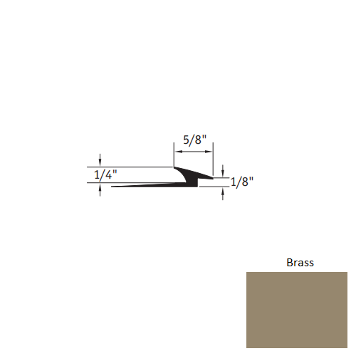 Johnsonite Brass SLT-176-A