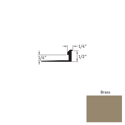 Johnsonite Brass SLT-176-G