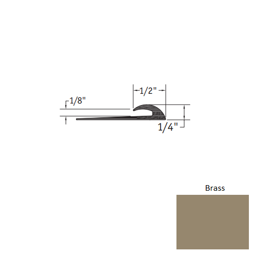 Johnsonite Brass SLT-176-J