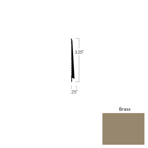 Johnsonite Brass S102676-176-WB0004-TDC3