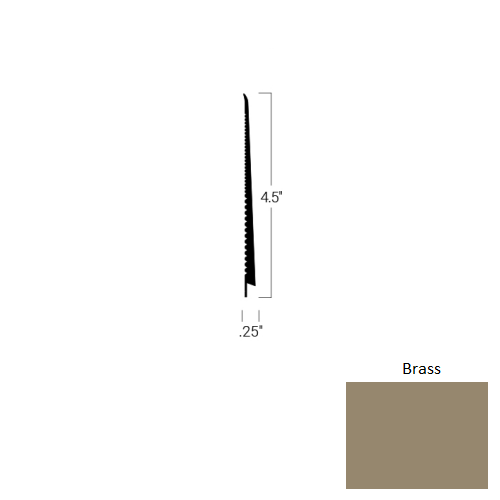 Johnsonite Brass S102676-176-WB0004-TDC4