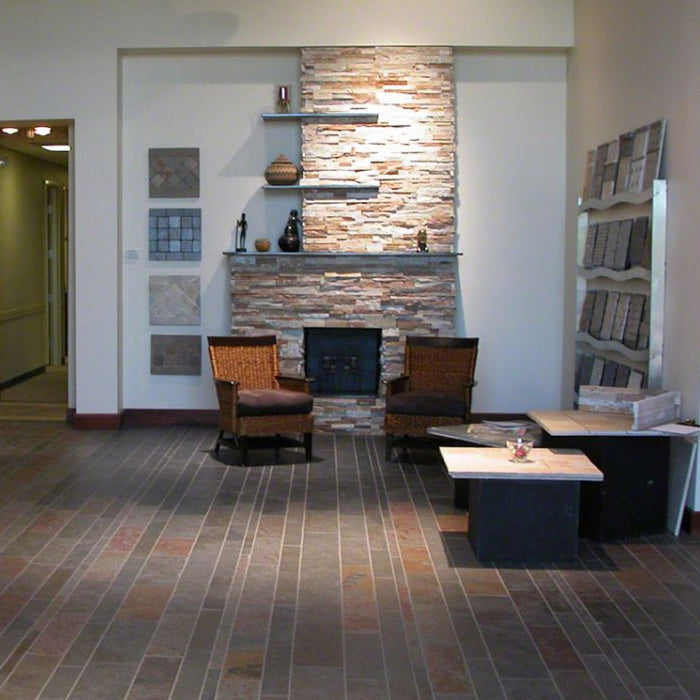 Brazilian Multicolor Gauged Slate Tile