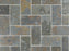 Brazilian Multicolor Slate Natural Cleft Face, Gauged Back Tile - 4" x 24" x 3/8"
