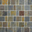 Brazilian Multicolor Slate Natural Cleft Face, Gauged Back Tile - 8" x 24" x 3/8"