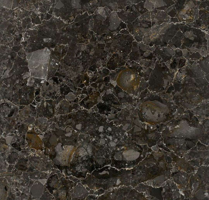 Full Tile Sample - Breccia Grigio Marble Tile - 3" x 6" x 3/8" Polished