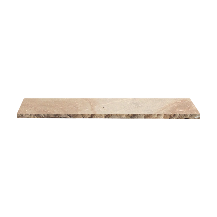 Brown Mist Natural Cleft Sandstone Tread - 16" x 60" x +/- 2"