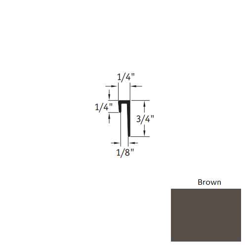 Johnsonite Brown SCC-47-B