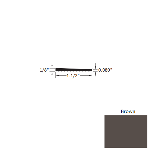 Johnsonite Brown SSR-47-D