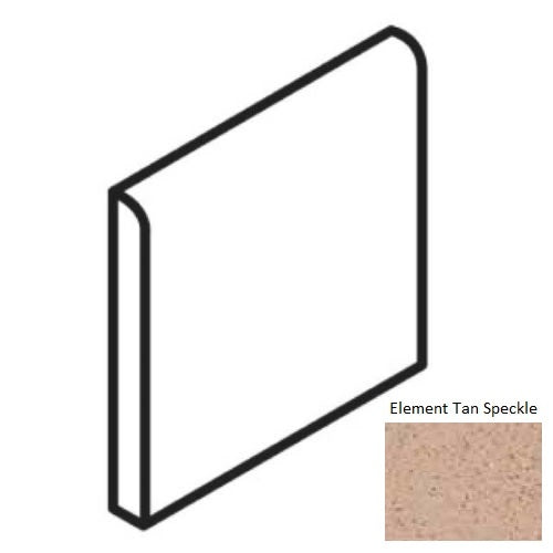 Keystones Unglazed Mosaic Element Tan Speckle D175