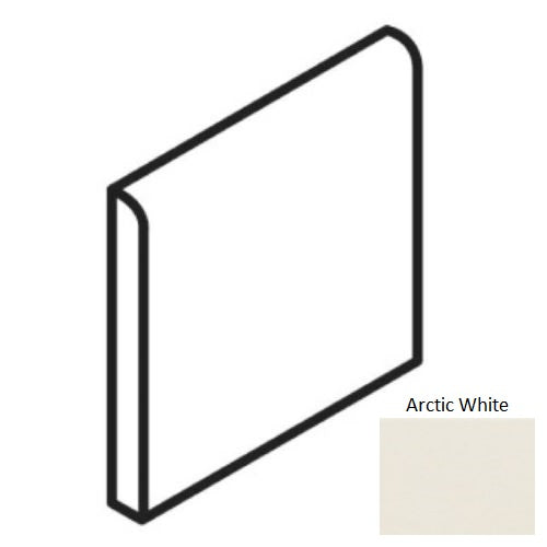 Keystones Unglazed Mosaic Arctic White D617